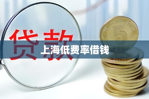 上海低费率借钱